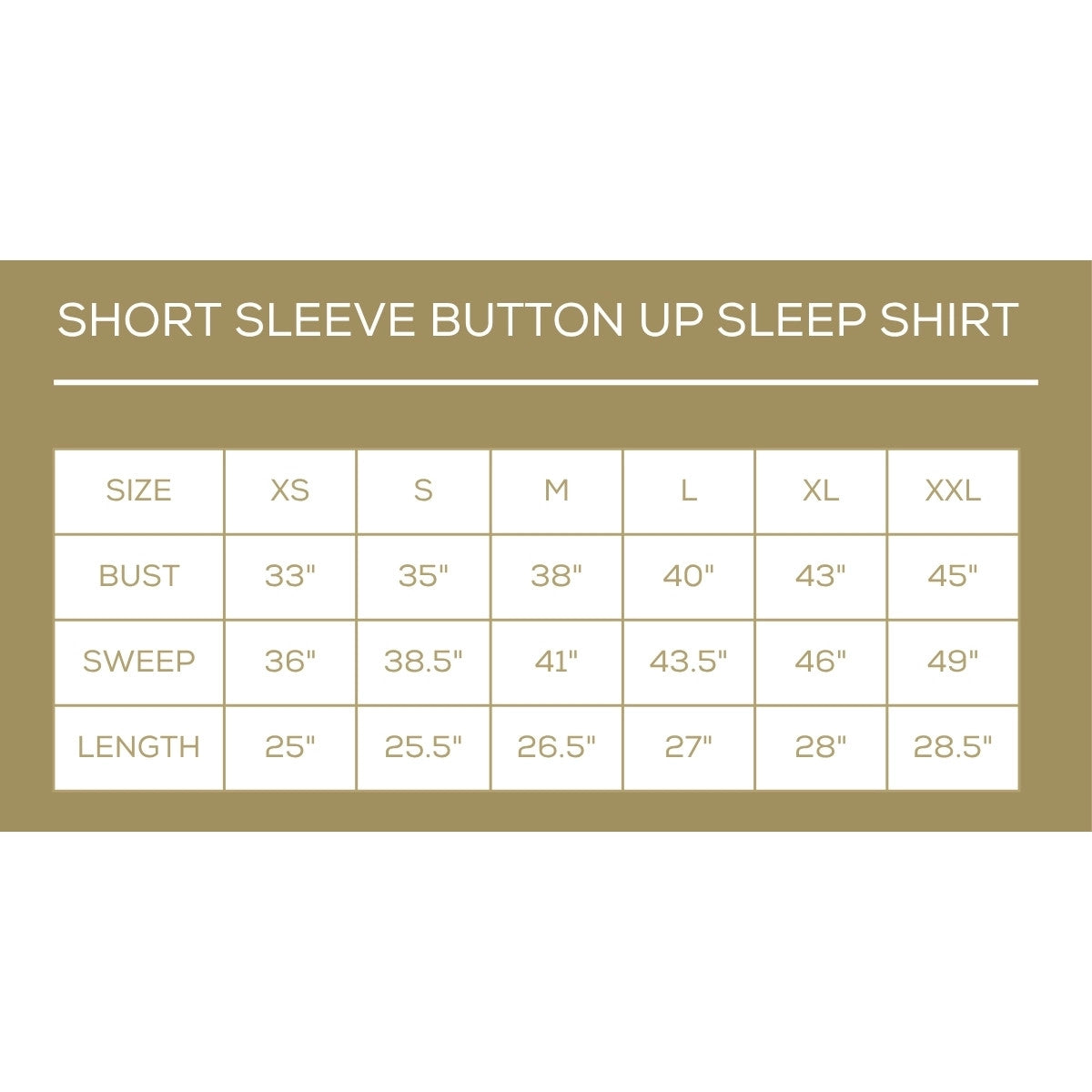 White with Ornaments Short Sleeve Button Up Pajama Shirt