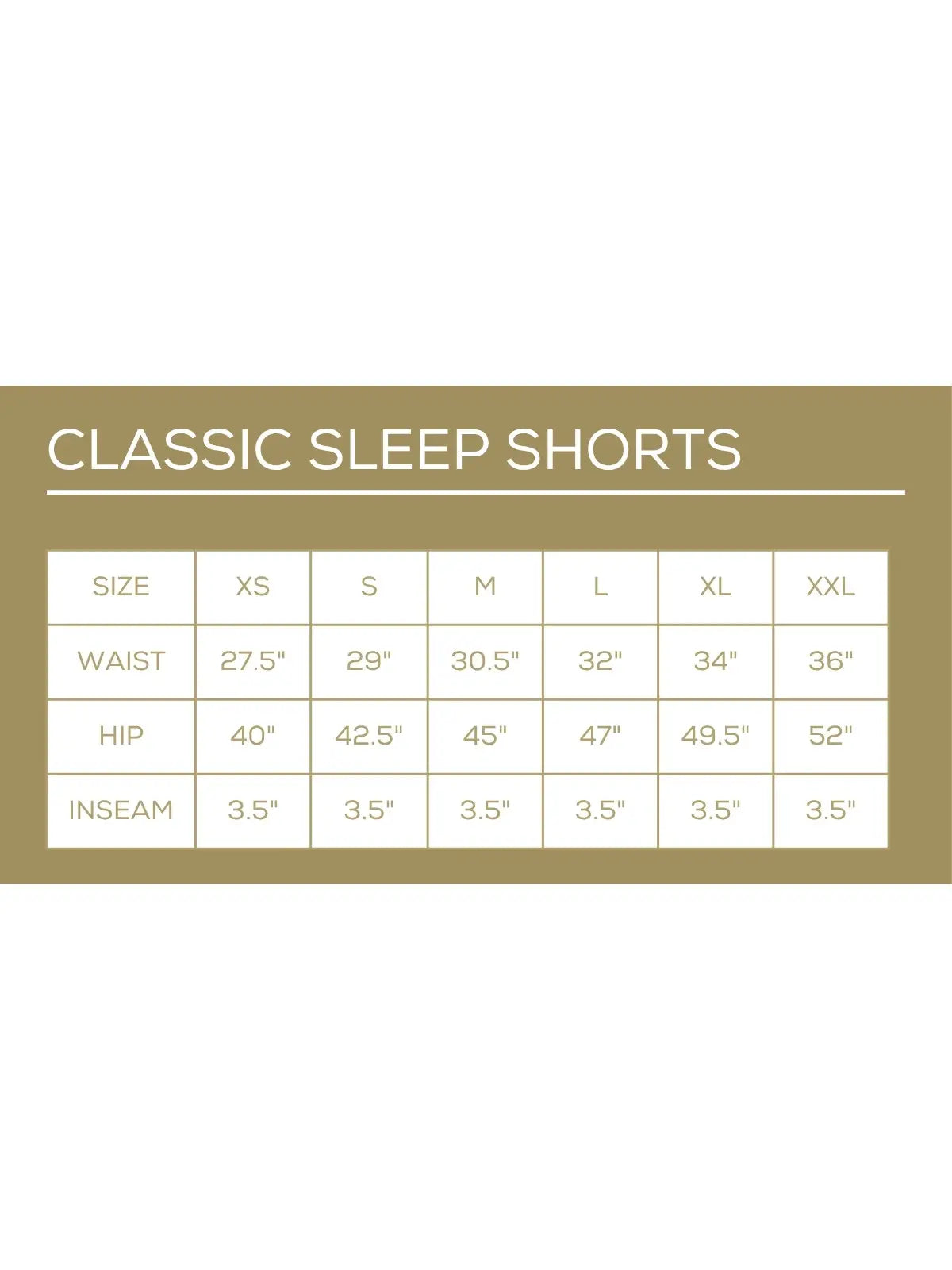 White with Ornaments Pajama Shorts