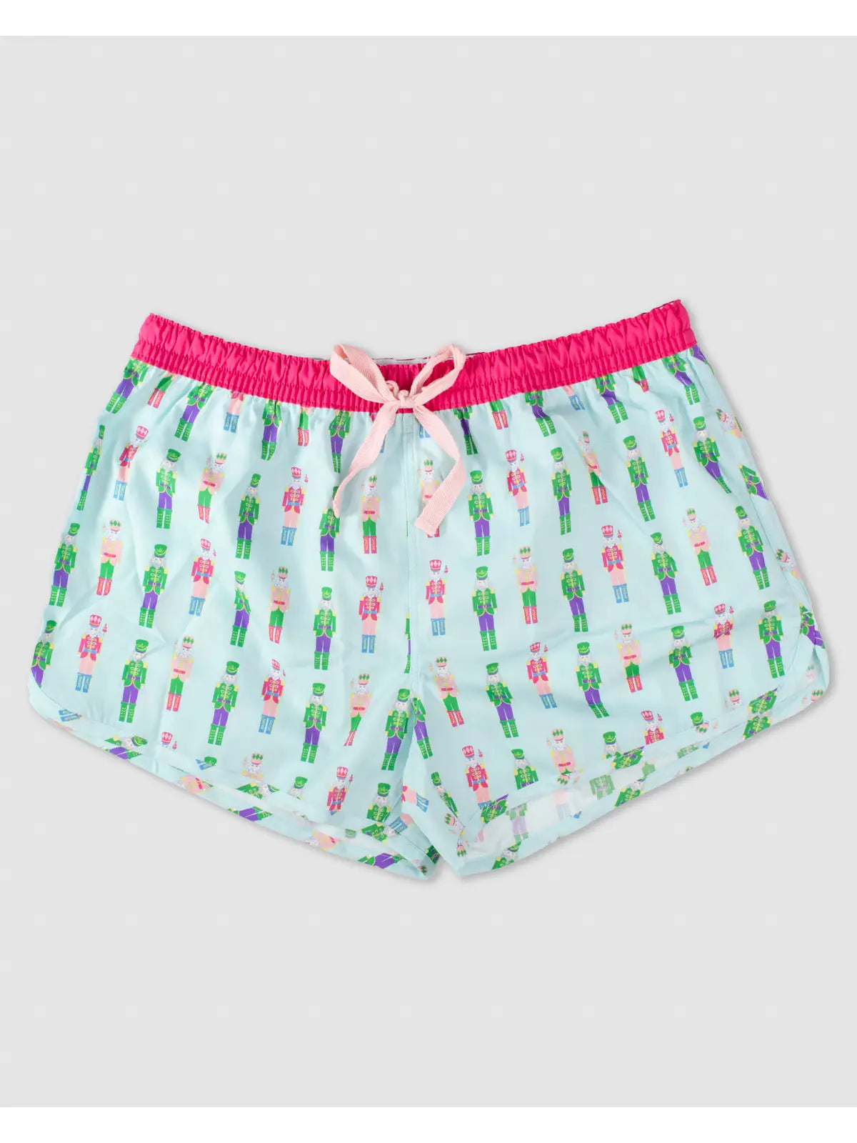 Light Blue Nutcracker Sleep Shorts