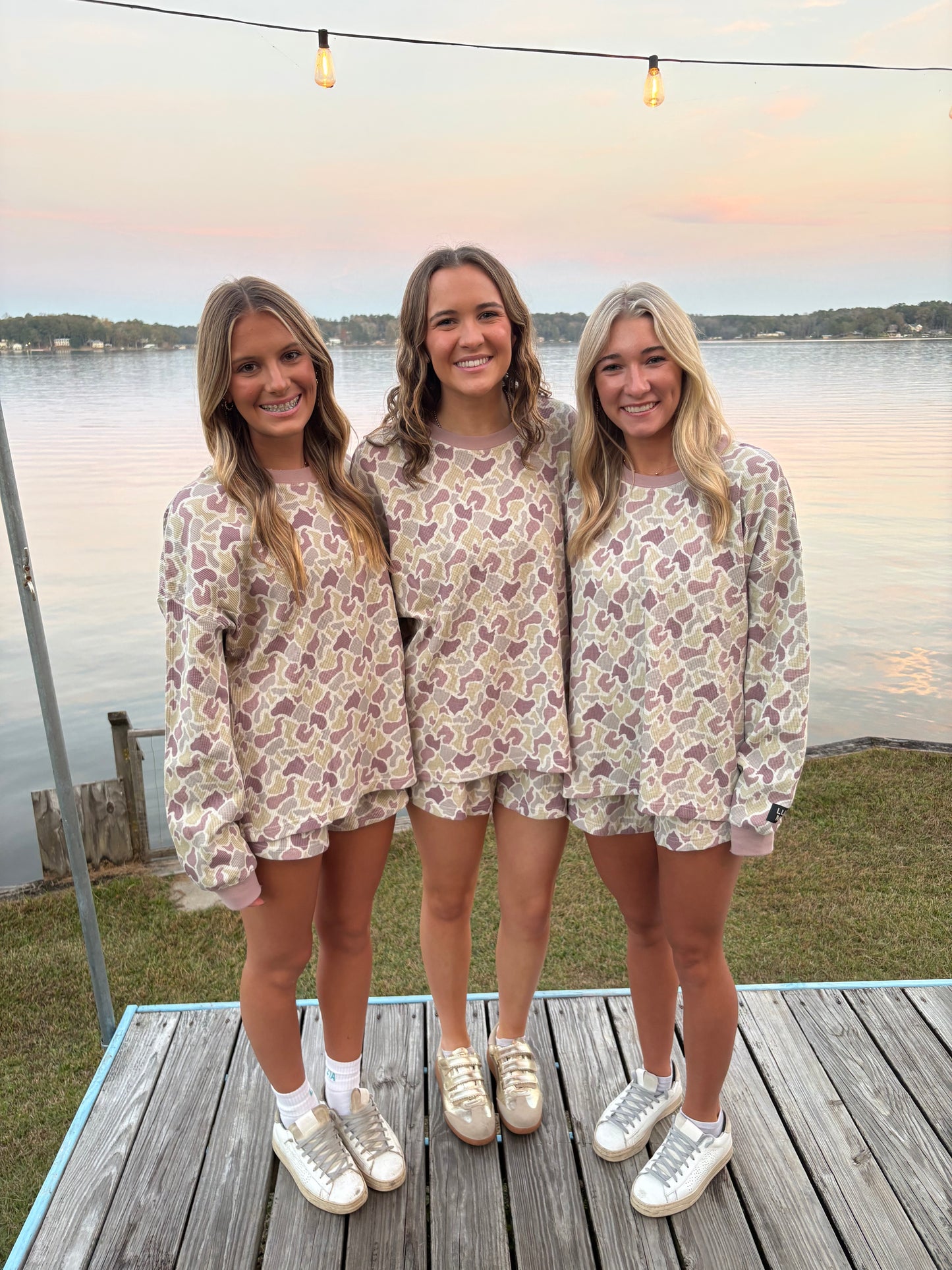 LuluMac Camo Long sleeve Top