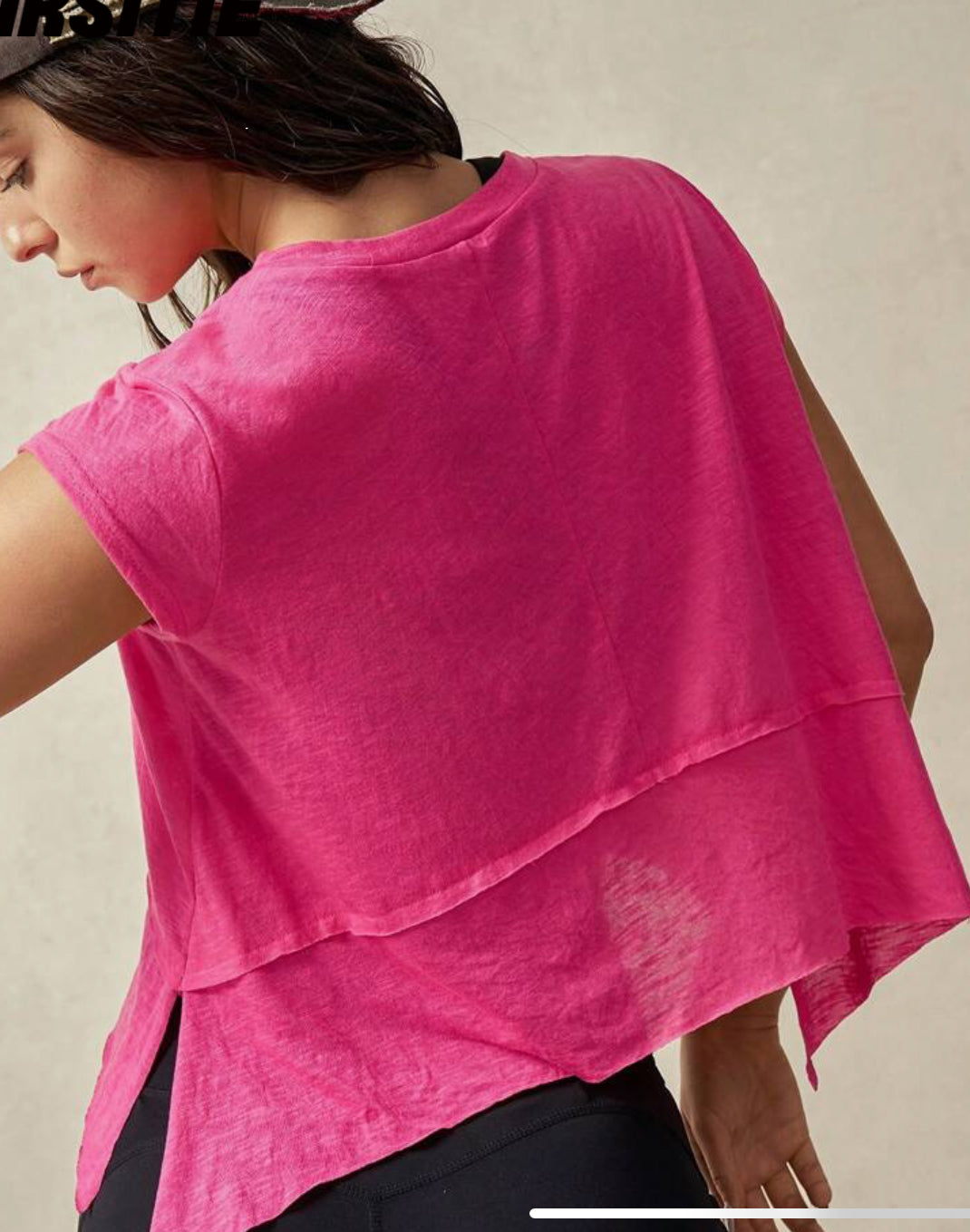 Sleeveless Open Back Athletic Top - MULTIPLE COLORS