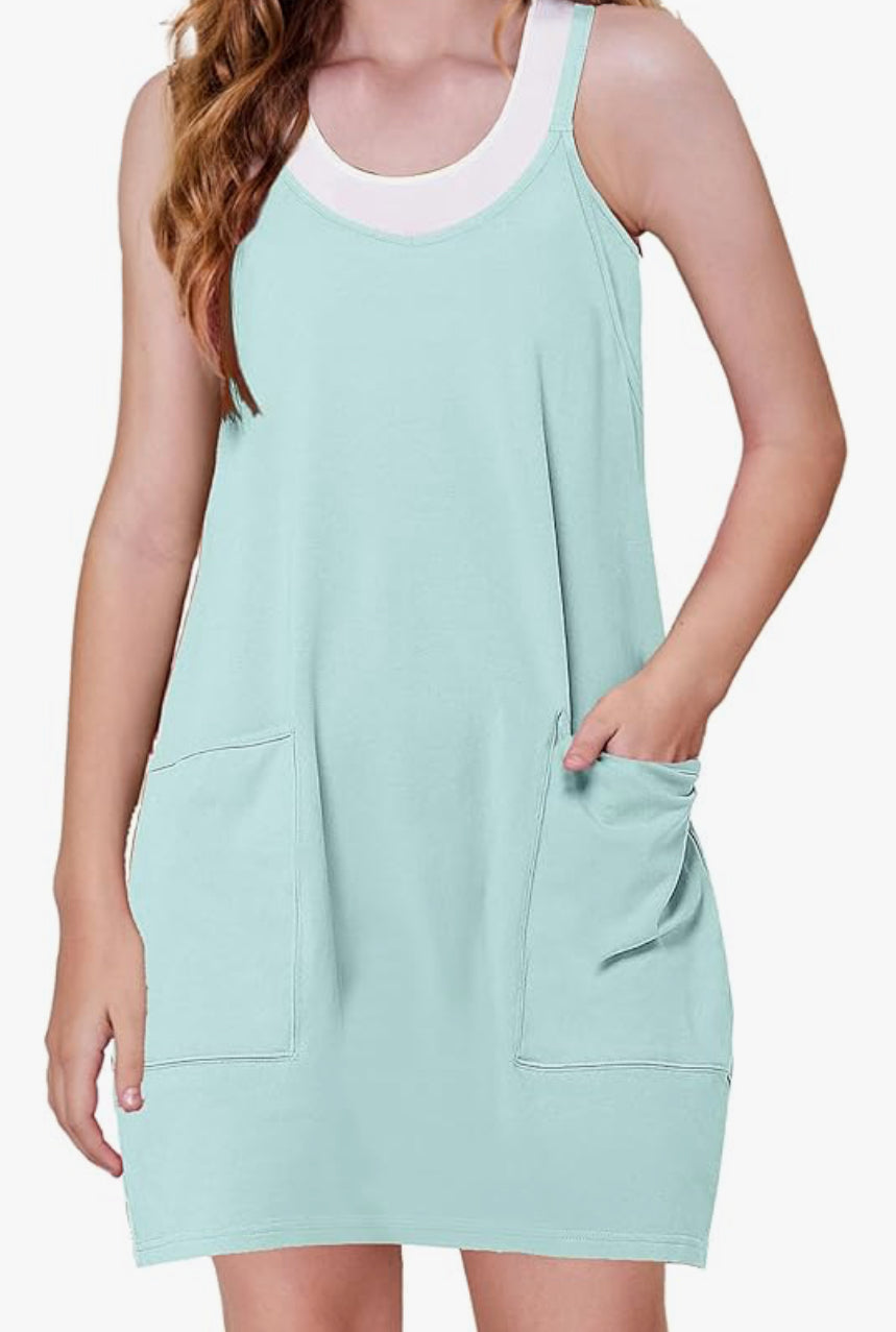 Kids Athletic Romper Dress - Multiple Colors