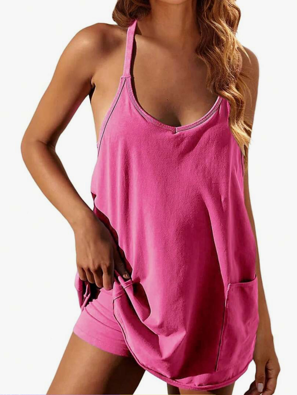 Active Athletic Mini Dress - Multiple Colors