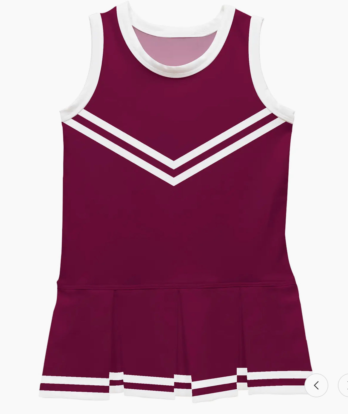 INFANT Cheerleader Dress - Multiple Colors