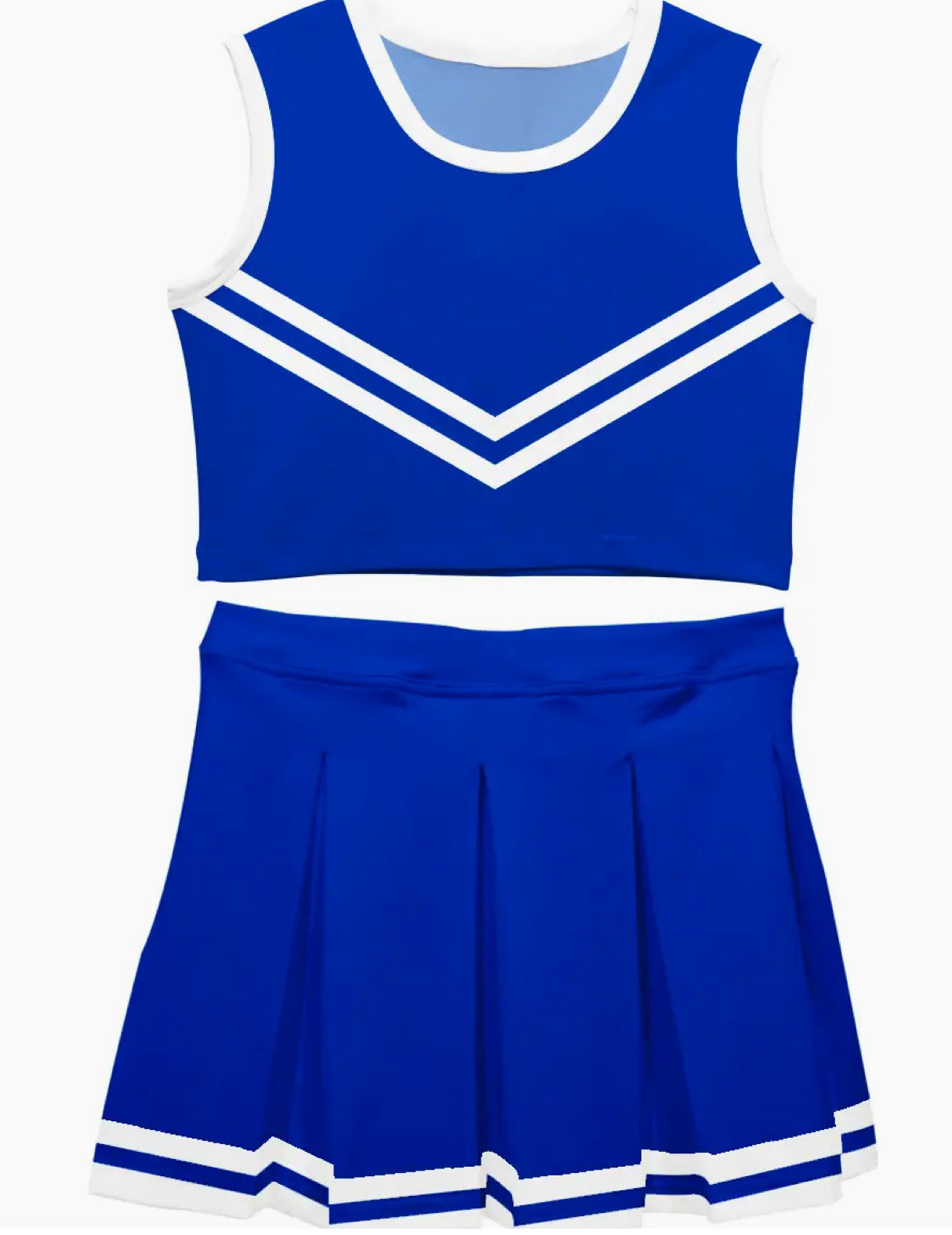 TODDLER Cheerleader SKIRT SET - Multiple Colors