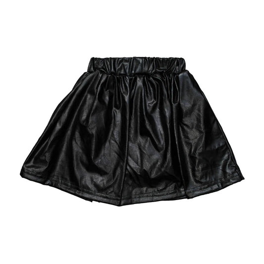 Belle Cher Black Metallic Skirt