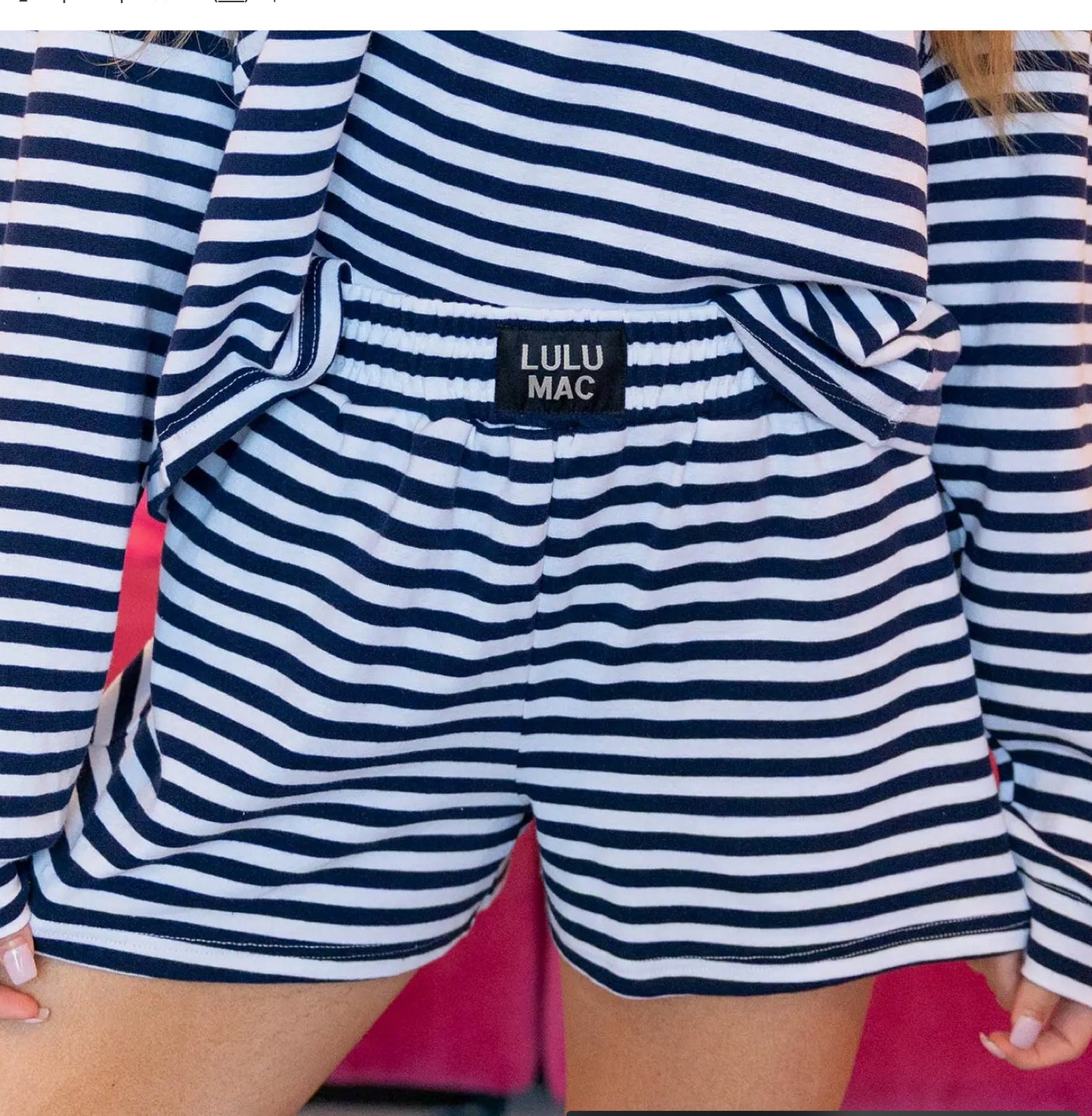 Lulu Mac Striped Shorts