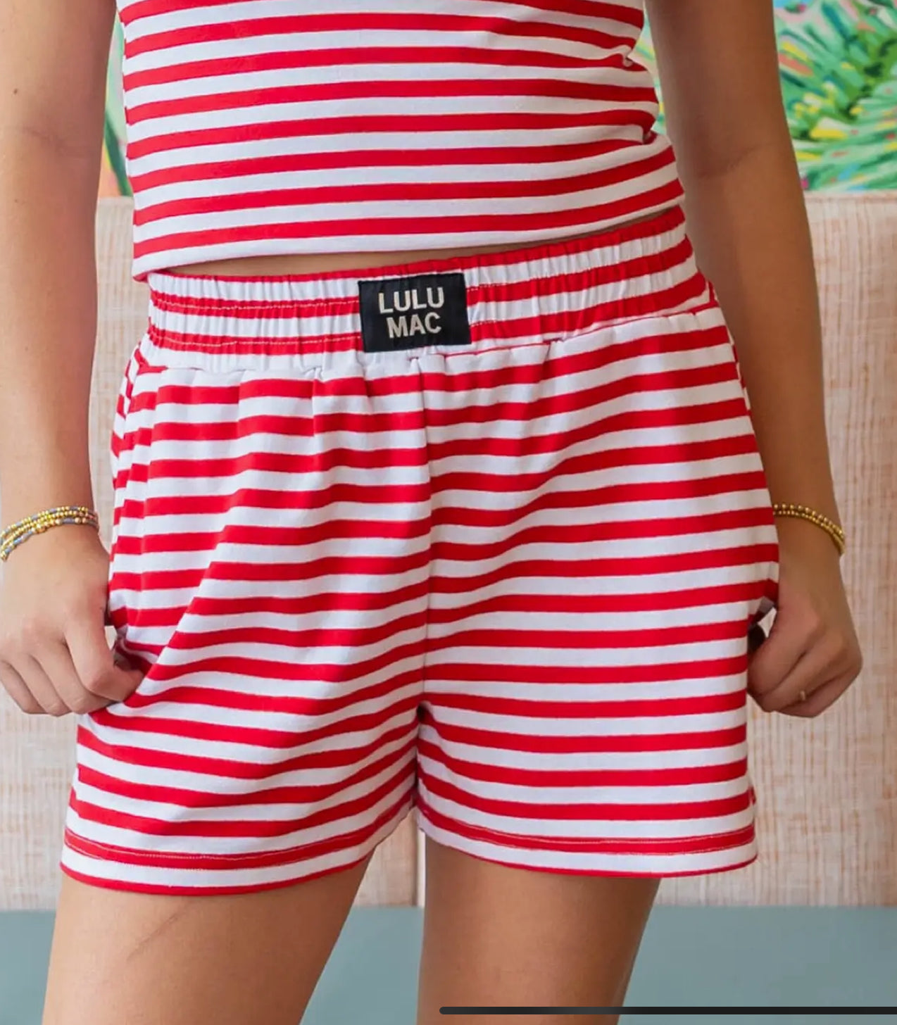 Lulu Mac Striped Shorts