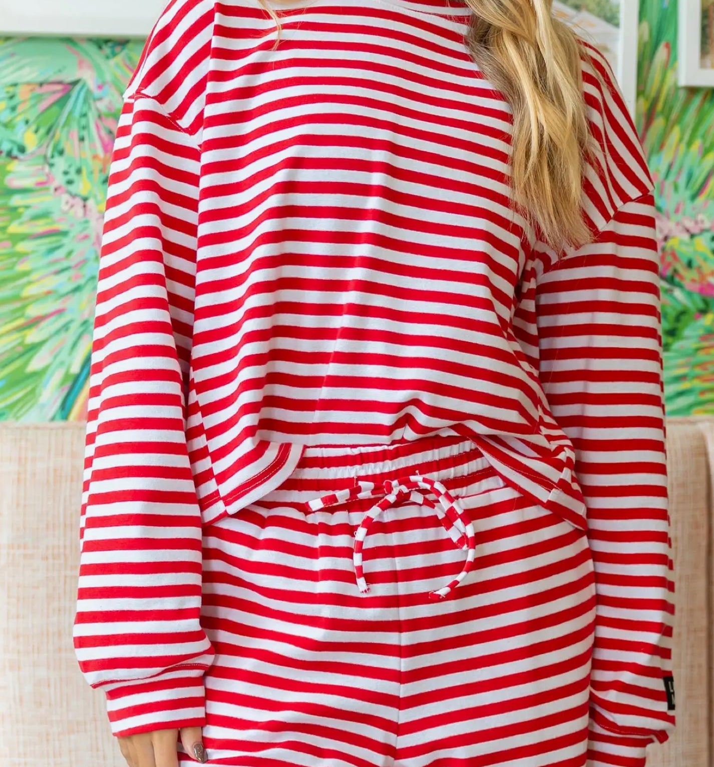 Lulu Mac Striped Long Sleeve Top