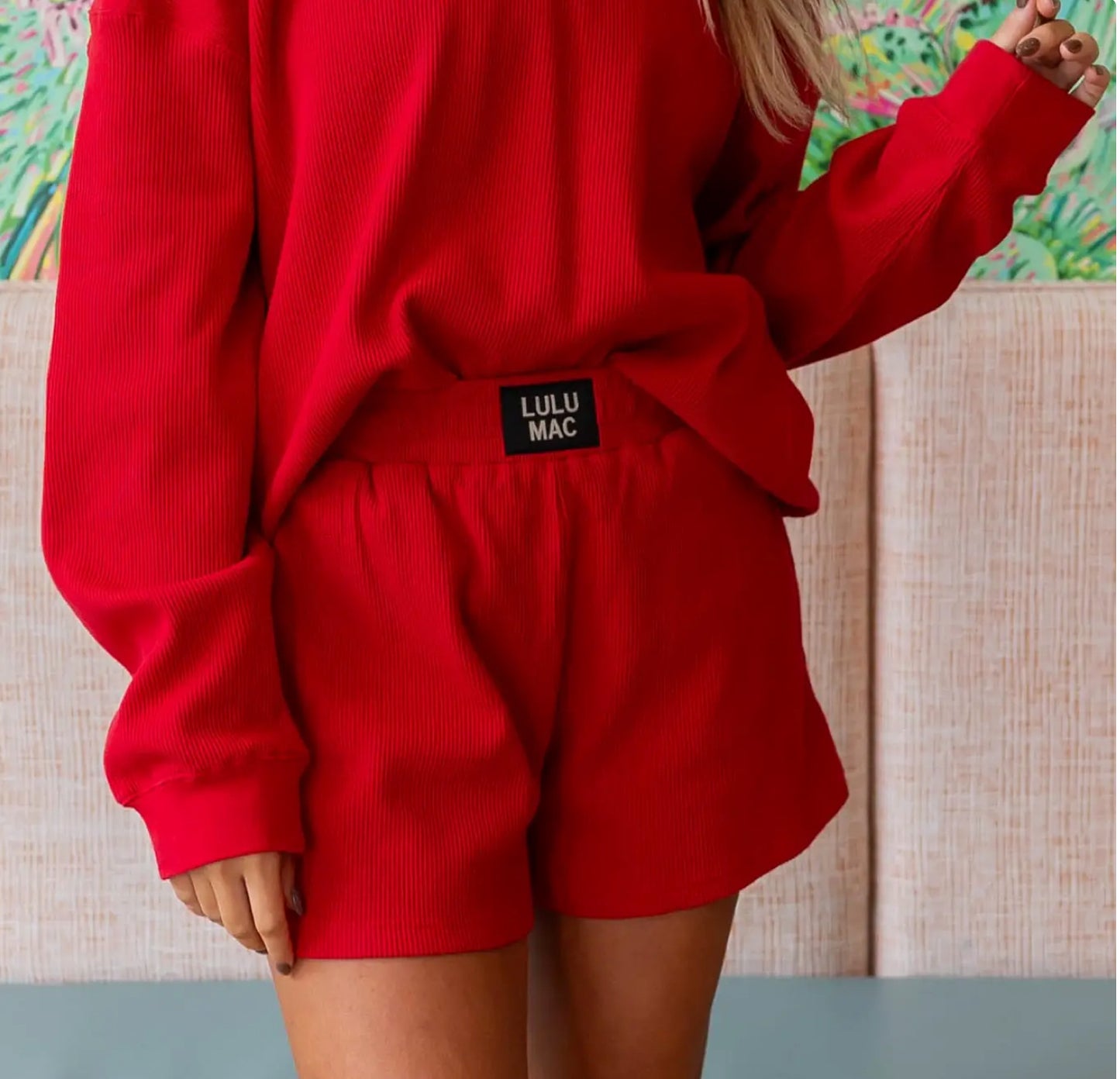 Lulu Mac Waffle Shorts