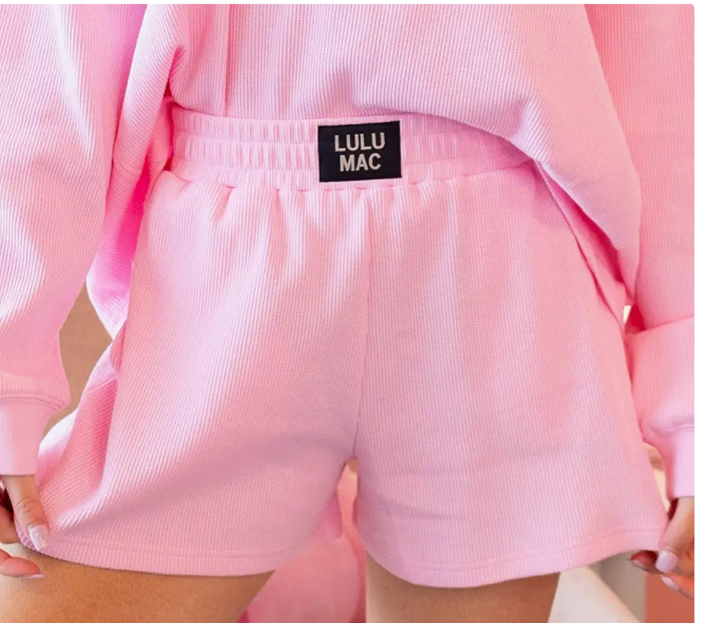 Lulu Mac Waffle Shorts