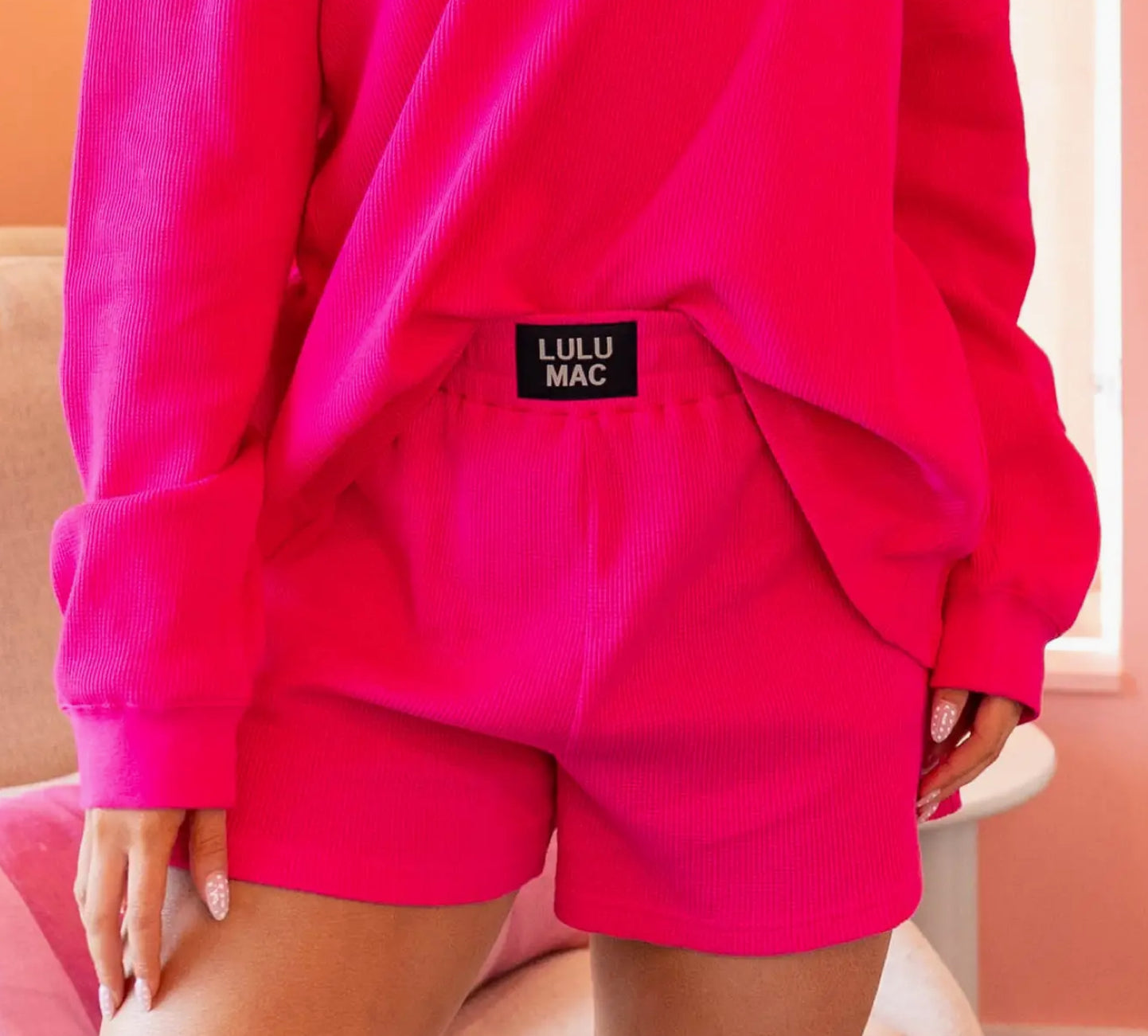 Lulu Mac Waffle Shorts