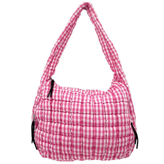 Puffer Quilted Overnight Bag